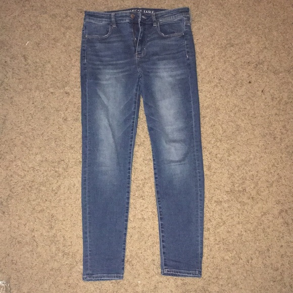 American Eagle Outfitters Denim - Size 12 American Eagle Hi Rise Jeggings